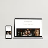 "Classic decorum" - Wedding Invitations in Golden by Stacey Meacham - FREE Wedding Website