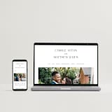 "Gwenyth" - Wedding Invitations in Onyx by Kristie Kern - FREE Wedding Website