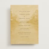 "Silhouette" - Wedding Invitations in Sunrise by Lindsay Megahed - Front