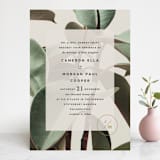 "Powder Room Florals" - Wedding Invitations in Cream by Ariel Rutland - Front