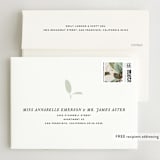 "Powder Room Florals" - Wedding Invitations in Cream by Ariel Rutland - FREE Recipient Addressing
