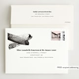 "Vignette" - Wedding Invitations in Cosmopolitan by silverscreen studio - FREE Recipient Addressing
