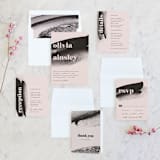 "Vignette" - Wedding Invitations in Cosmopolitan by silverscreen studio - Invitation Suite