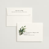 "Side Swept" - Wedding Invitations in Navy by Susan Moyal - FREE Recipient Addressing