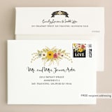 "Plentiful Blossoms" - Wedding Invitations in Soft Peach by Faith Harlow - FREE Recipient Addressing