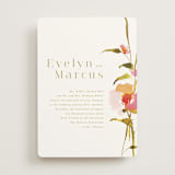 "colorwash floral" - Wedding Invitations in Blossom by Angela Marzuki - Front