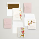 "colorwash floral" - Wedding Invitations in Blossom by Angela Marzuki - Invitation Suite