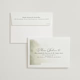"Pastel Sky" - Wedding Invitations in Moss by Hannah Williams - FREE Recipient Addressing