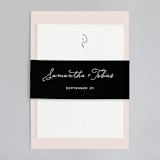 "Estate" - Wedding Invitations in Blush by Kim Dietrich Elam - Assembled