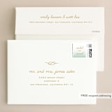 "Simple Knot" - Wedding Invitations in Mint by SimpleTe Design - FREE Recipient Addressing