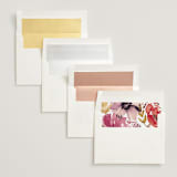 "Autumn Vows" - Wedding Invitations in Burnt Orange by Chris Griffith - Envelope Liner Options