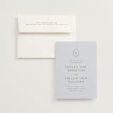 "callum" - Wedding Invitations in Lavender by Ellen Schlegelmilch - Invitation with Envelope