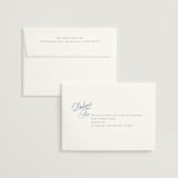 "Marenza" - Wedding Invitations in Bluebell by Jessica Williams - FREE Recipient Addressing