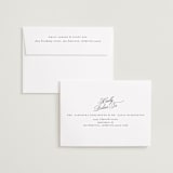 "Written with love" - Wedding Invitations in Noir Slate by Ana de Sousa - FREE Recipient Addressing