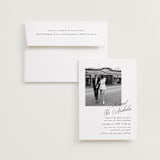 "Written with love" - Wedding Invitations in Noir Slate by Ana de Sousa - Invitation with Envelope