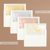 "The whisper of the waves" - Wedding Invitations in Sunrise by Helen Halik - Envelope Liner Options