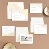 "The whisper of the waves" - Wedding Invitations in Sunrise by Helen Halik - Invitation Suite