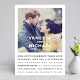 "Desenfadado" - Wedding Invitations in Black by Aspacia Kusulas - Front