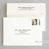 "Desenfadado" - Wedding Invitations in Black by Aspacia Kusulas - FREE Recipient Addressing