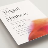 "Flamenco" - Wedding Invitations in Hibiscus by Catherine Culvenor - Detail