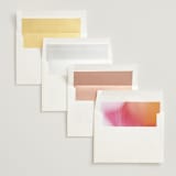 "Flamenco" - Wedding Invitations in Hibiscus by Catherine Culvenor - Envelope Liner Options