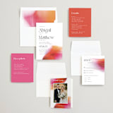 "Flamenco" - Wedding Invitations in Hibiscus by Catherine Culvenor - Invitation Suite