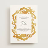 "Sparks" - Wedding Invitations in Sunshine by Corie Page - Front