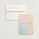 "marshmallow" - Wedding Invitations in Sunrise by Petra Kern - Invitation with Envelope