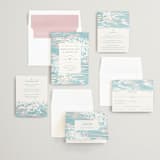 "Glisten" - Wedding Invitations in Rose Quartz by Sam Dubeau - Invitation Suite
