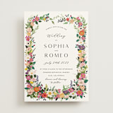 "Secret Garden" - Wedding Invitations in Daisy by Susan Moyal - Front