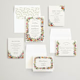 "Secret Garden" - Wedding Invitations in Daisy by Susan Moyal - Invitation Suite