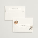 "leaf contour" - Wedding Invitations in Natural by Susan Zinader - FREE Recipient Addressing