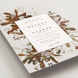 "Fall Flurry" - Wedding Invitations in Fall by Grace Kreinbrink - Close-Up