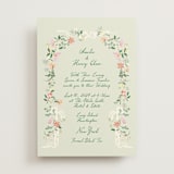 "spring draped garland" - Wedding Invitations in Spring by Phrosné Barwood - Front