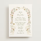 "spring draped garland" - Wedding Invitations in Dusty Rose by Phrosné Barwood - Front