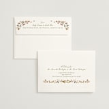 "spring draped garland" - Wedding Invitations in Dusty Rose by Phrosné Barwood - FREE Recipient Addressing