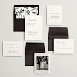 "SoHo" - Wedding Invitations in Silk by Kelly Schmidt - Invitation Suite