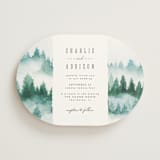 "Forest air" - Wedding Invitations in Forest by Yuliya Evseeva - Front