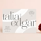 "Swoon" - Wedding Invitations in Cream by Lindsay Stetson Thompson - Front