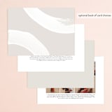 "Swoon" - Wedding Invitations in Cream by Lindsay Stetson Thompson - Back of Card