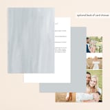 "Botanical Frame" - Wedding Invitations in Fern by Kate Ahn - Back of Card