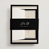 "krytharaki" - Wedding Invitations in Raven by chocomocacino - Assembled with Belly Band