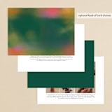 "Forest Love" - Wedding Invitations in Forest by Simona Camp - Back of Card