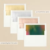 "Forest Love" - Wedding Invitations in Forest by Simona Camp - Envelope Liner Options