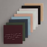 "Elegantly Minimal" - Wedding Invitations in Seafoam by itsjensworld - Colored Envelopes Available