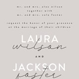 "Styled" - Wedding Invitations in Fog by Pixel and Hank - Close-Up