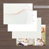 "cultured pearl" - Wedding Invitations in Pearl by Erin Deegan - Back of Card