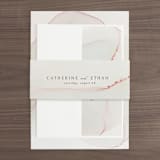 "cultured pearl" - Wedding Invitations in Pearl by Erin Deegan - Assembled