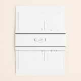 "Together With You" - Wedding Invitations in Noir by Kimberly FitzSimons - Assembled