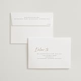 "Modern Traditionalist" - Wedding Invitations in Butterscotch by Morgan Kendall - FREE Recipient Addressing